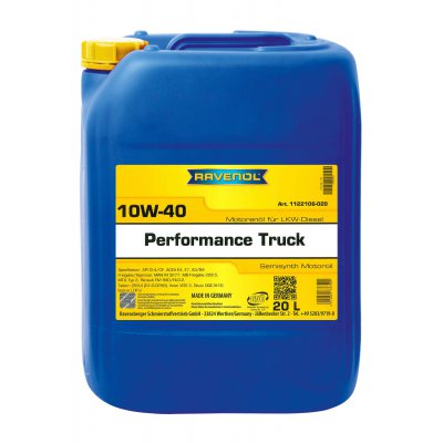 RAVENOL Performance Truck SAE 10W-40; 20 L