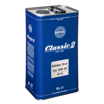RAVENOL Oldtimer 70-er SAE 20W-50 API SE; 5 L