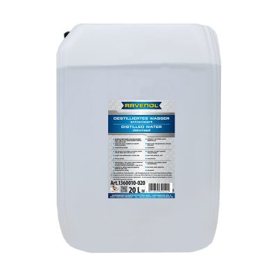 RAVENOL Destilovaná voda; 20 L