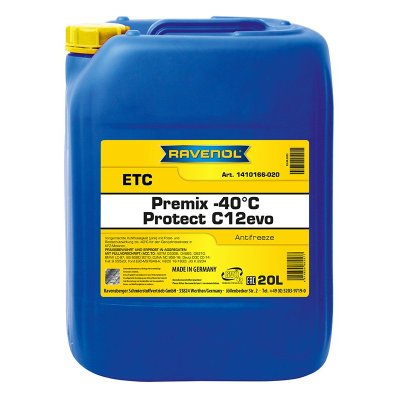 RAVENOL ETC Premix -40°C Protect C12evo; 20 L