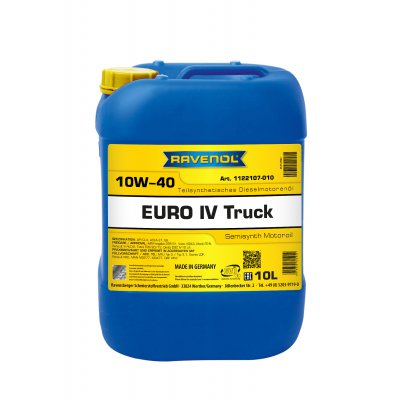 RAVENOL EURO IV Truck SAE 10W-40; 10 L